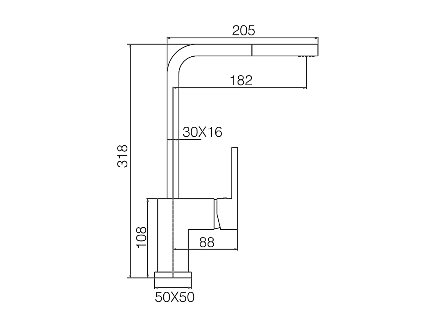 Mitigeur Évier Cuisine chromé - Design moderne – COX IMEX