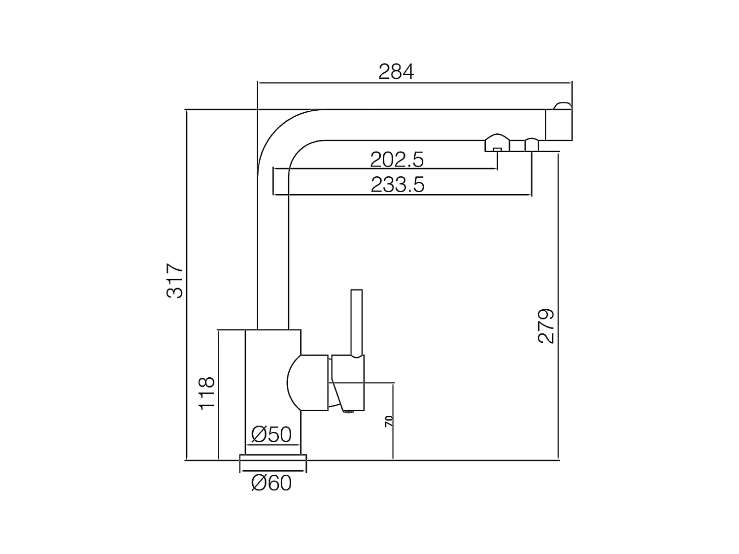 Mitigeur Évier Cuisine Osmoseur chromé - Design moderne – MONTECARLO IMEX