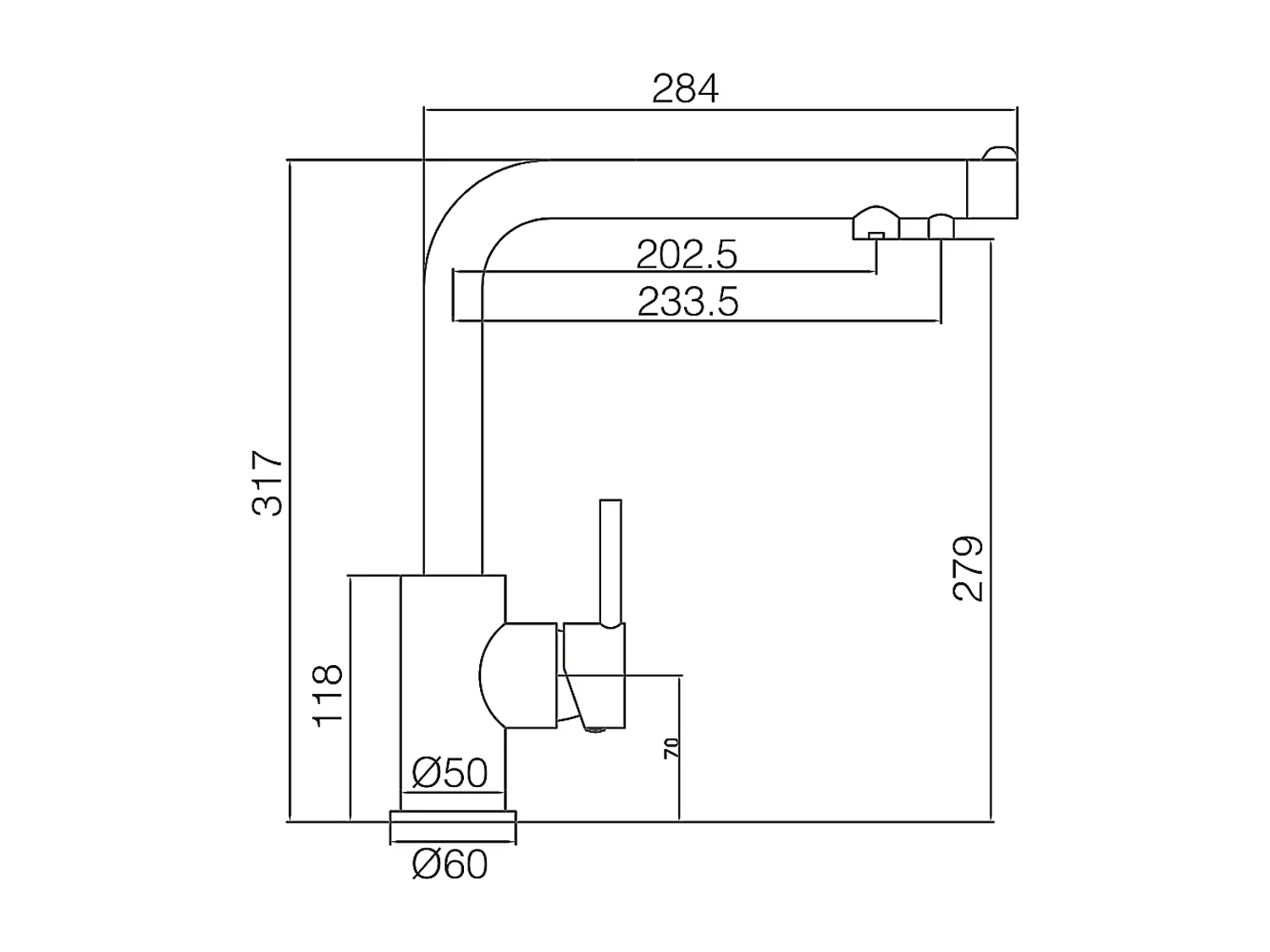 Mitigeur Évier Cuisine Osmoseur chromé - Design moderne – MONTECARLO IMEX