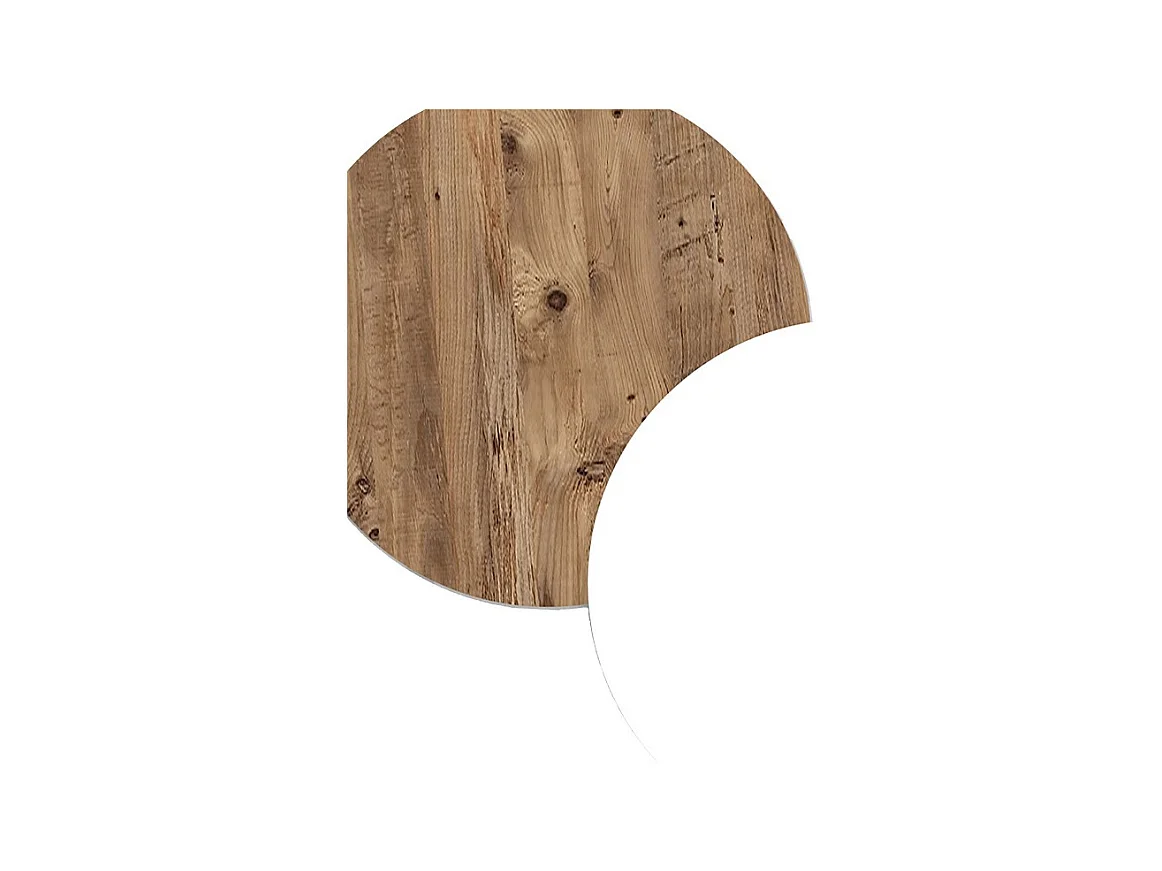 Mueble TV de Pared Color Blanco-Roble 140x31.6x29.6 cm - 2 Puertas - Estilo Moderno y Funcional.