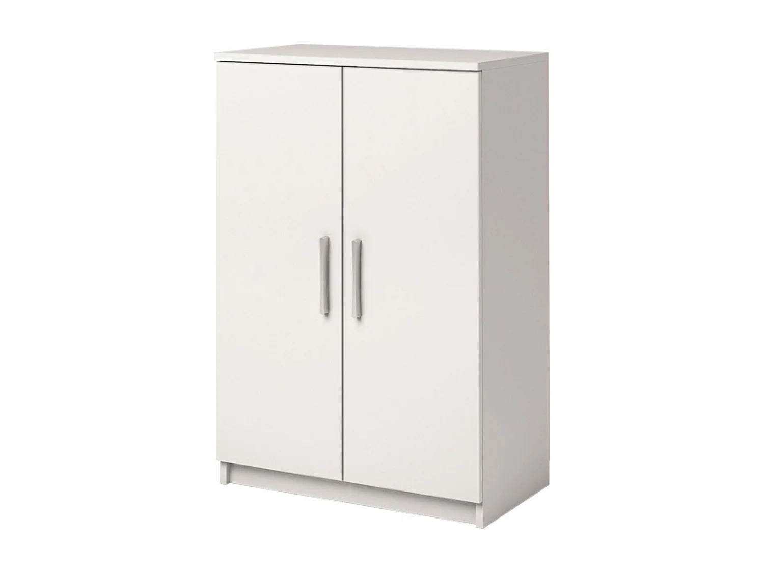 Mesita de noche, Armario Multiusos Bajo – Color Blanco – 60 x 90 x 36 cm