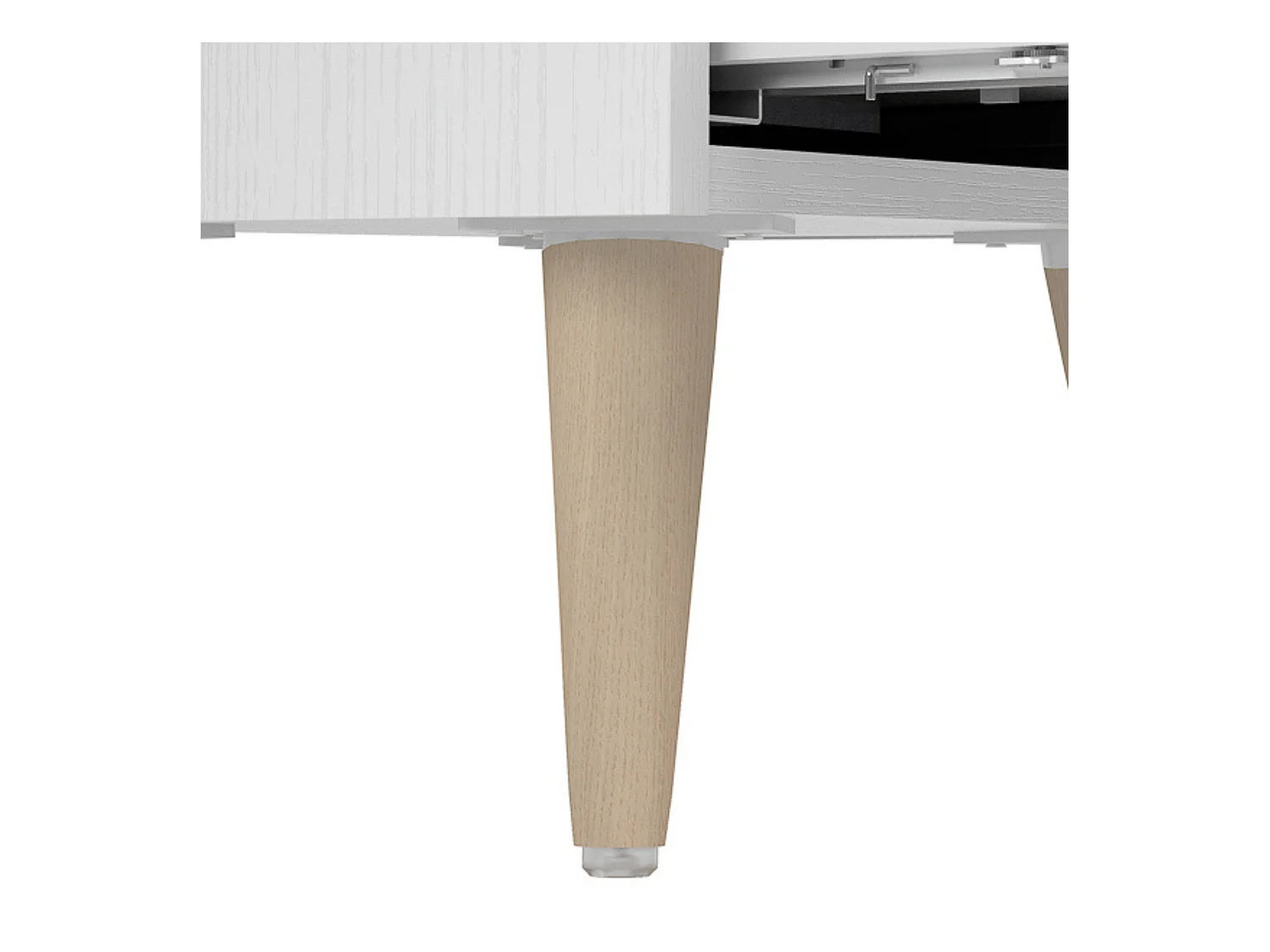 Cómoda con 5 Cajones, para Dormitorio, Acabado en Color Blanco, Medidas: 80 cm (Ancho) x 120 cm (Alto) x 48 cm (Fondo)