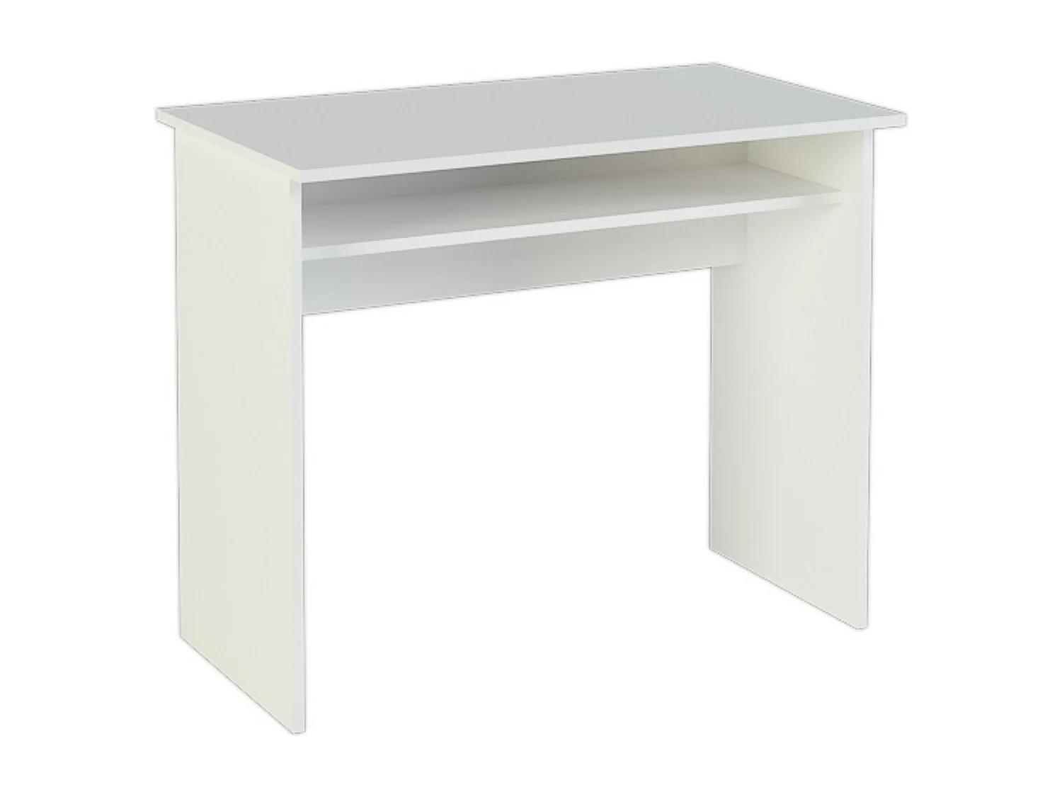 Mesa Escritorio | Mesa de Estudio | Contiene Bandeja | Color Blanco | Medidas: 90 x 74 x 50 cm