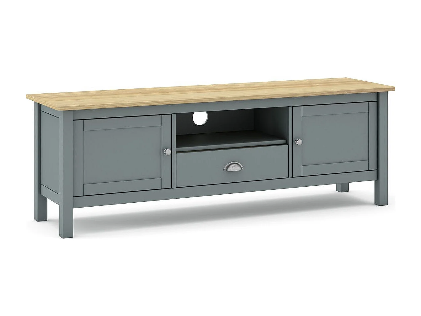 Tv-meubel Misti - 158x40x53cm - Groen