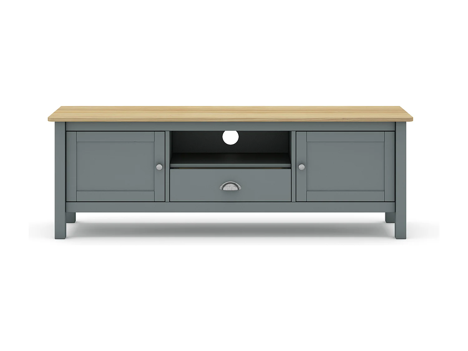 Tv-meubel Misti - 158x40x53cm - Groen