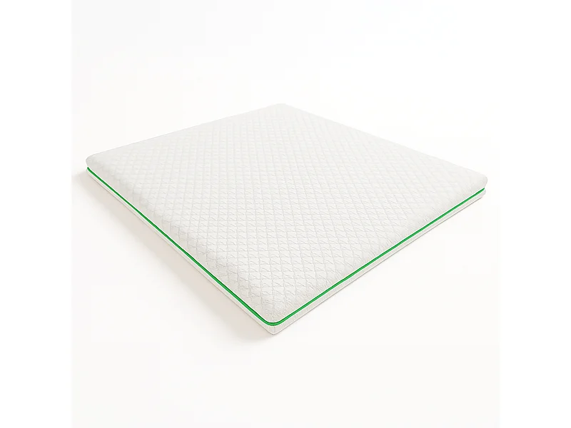 Surmatelas double fr. 140 x 200 Mousse mémoire Breeze 9 zones | H 5 cm | Italie