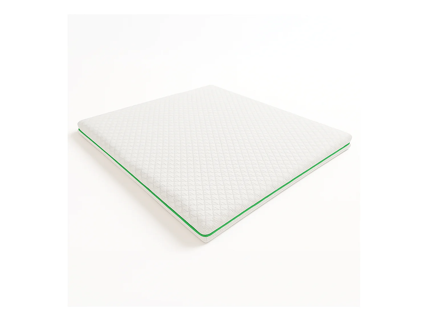 Topper eineinhalbbett 120 x 190 Memory Foam Breeze 9 Zonen | Höhe 5 cm | Italien