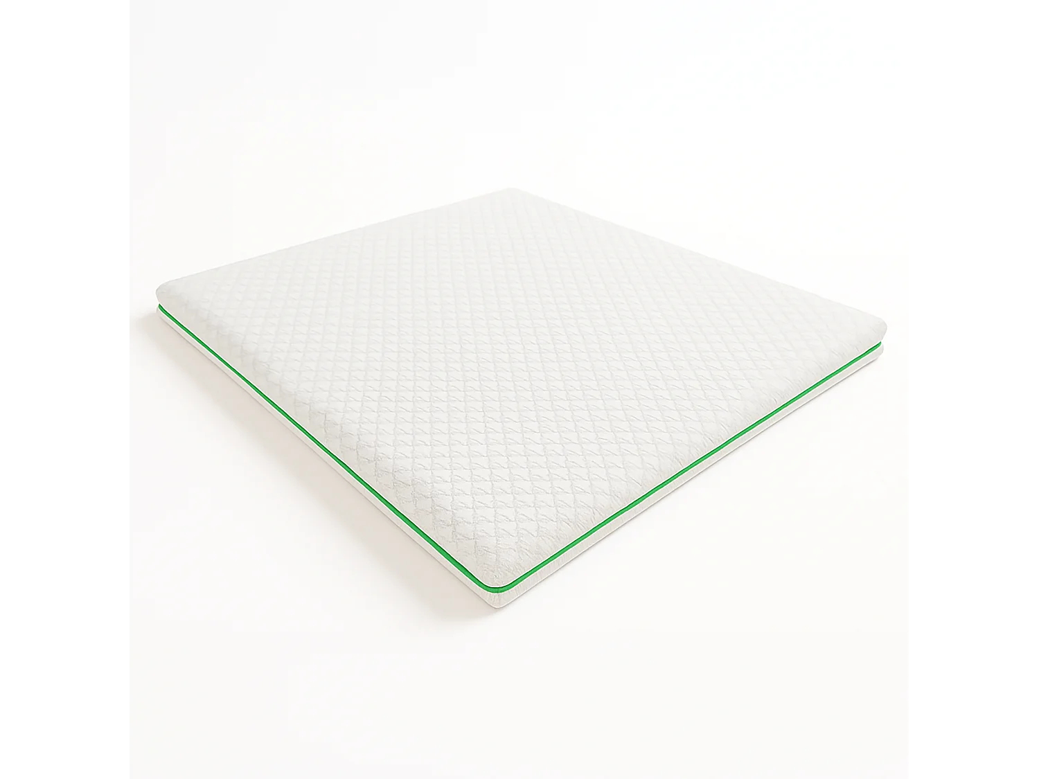 Surmatelas simple 80 x 190 Mousse mémoire Breeze 9 zones | H 5 cm | Fabriqué en Italie