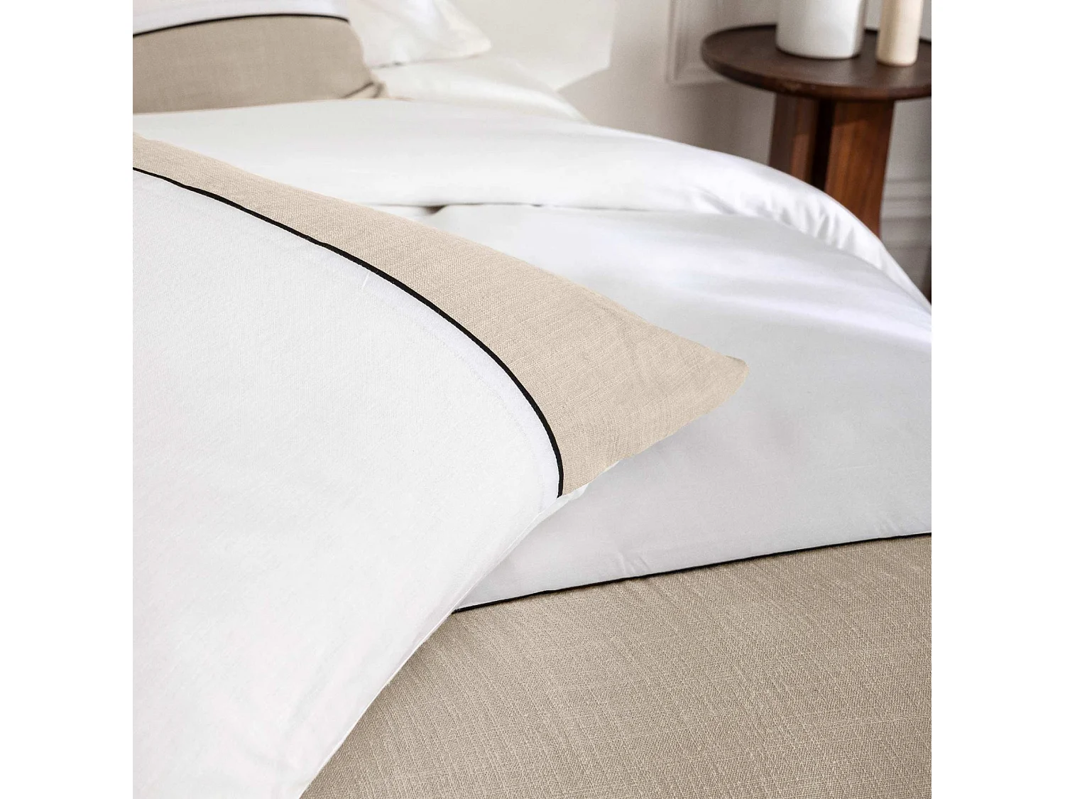 Parure de lit 260x240 coton Douceur d'Intérieur Gabrielle