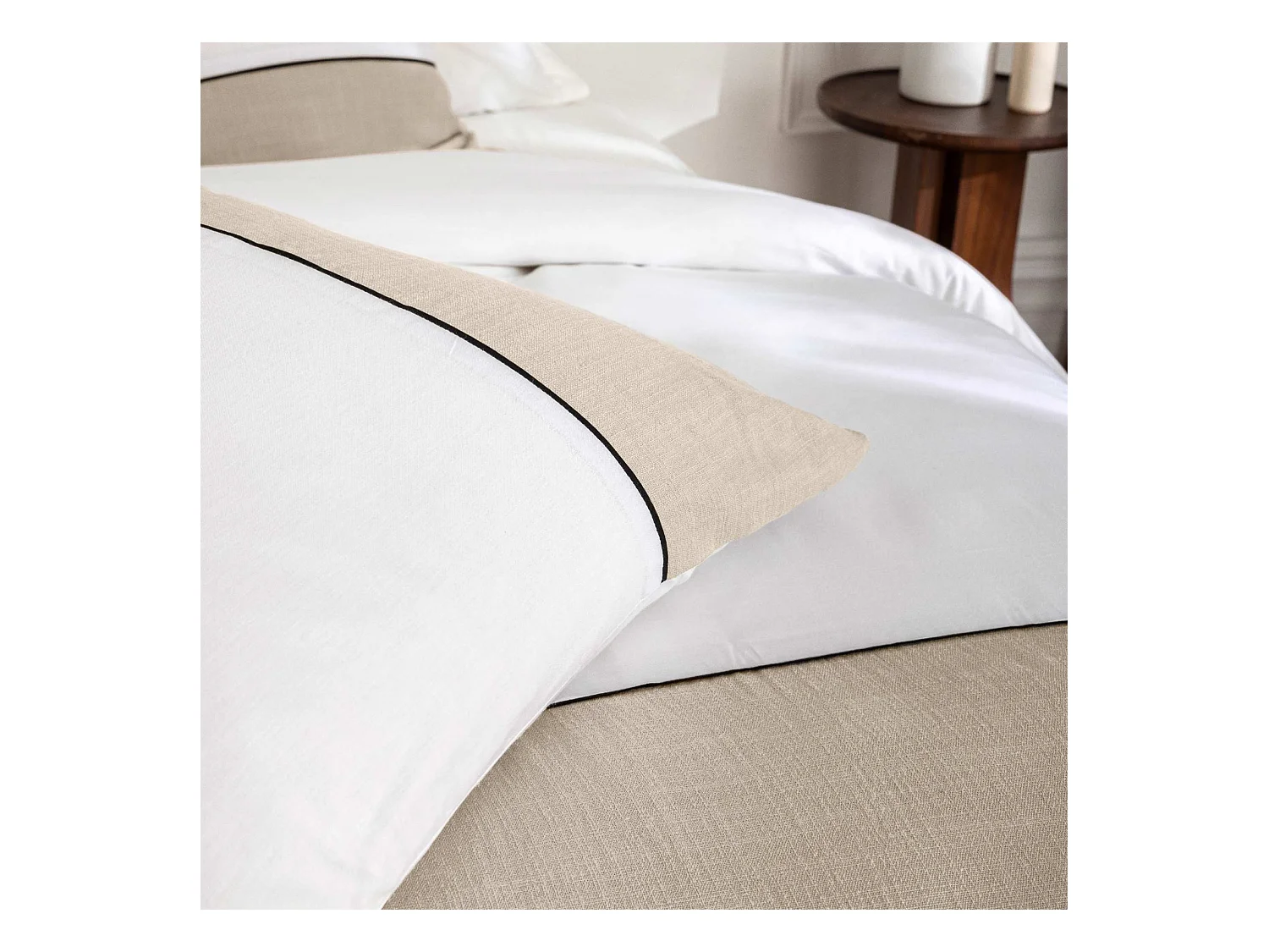 Parure de lit 240x220 coton Douceur d'Intérieur Gabrielle