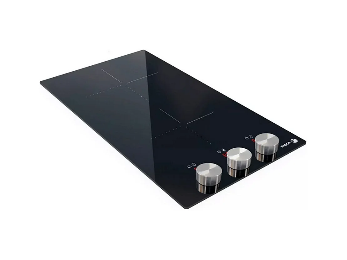 Fagor Table de cuisson vitrocéramique 2 feux 2900w noir - FTV2520T