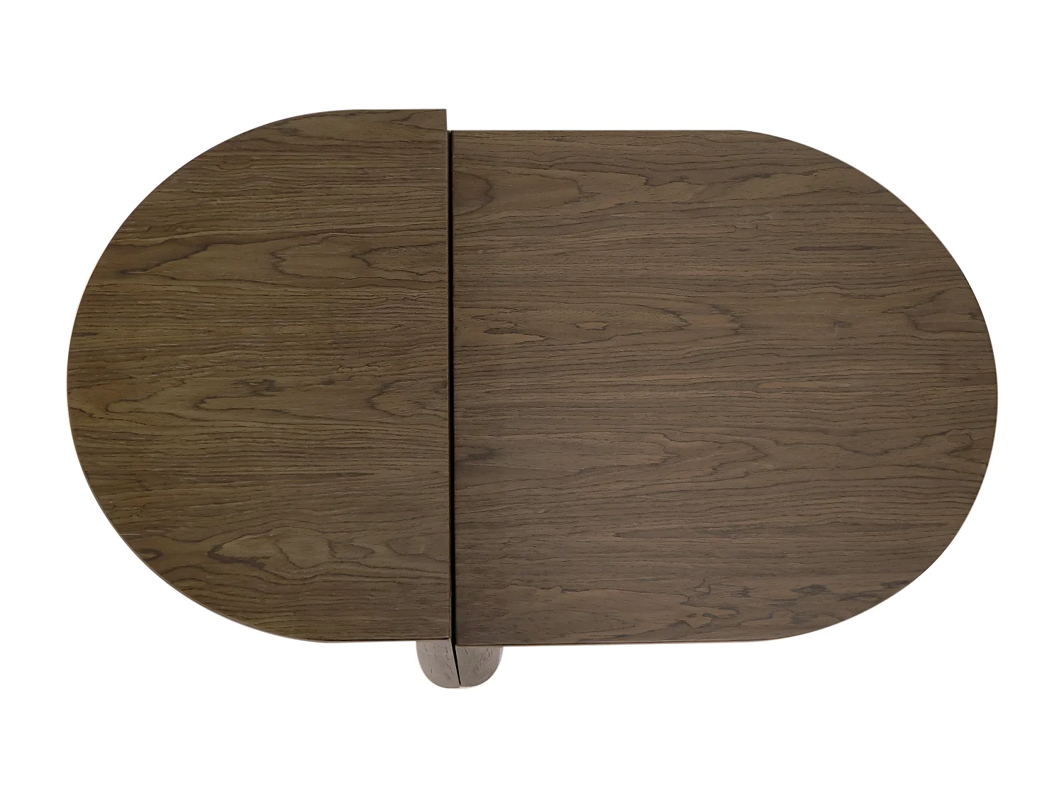 Table basse placage noyer - Naturel foncé - VARAJA