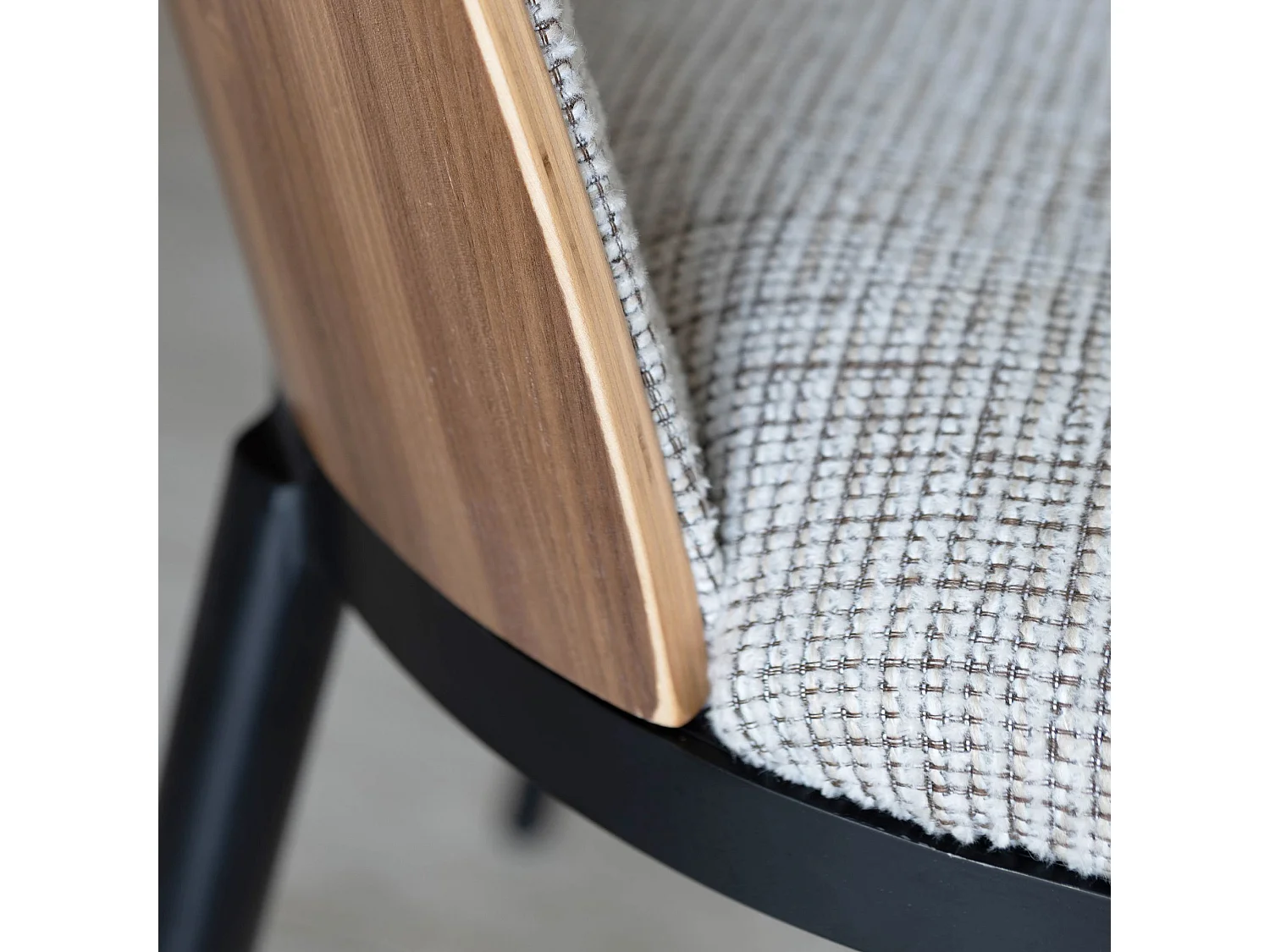 Now's Home - Ensemble Table Ovale Extensible Et 6 Chaises Latte