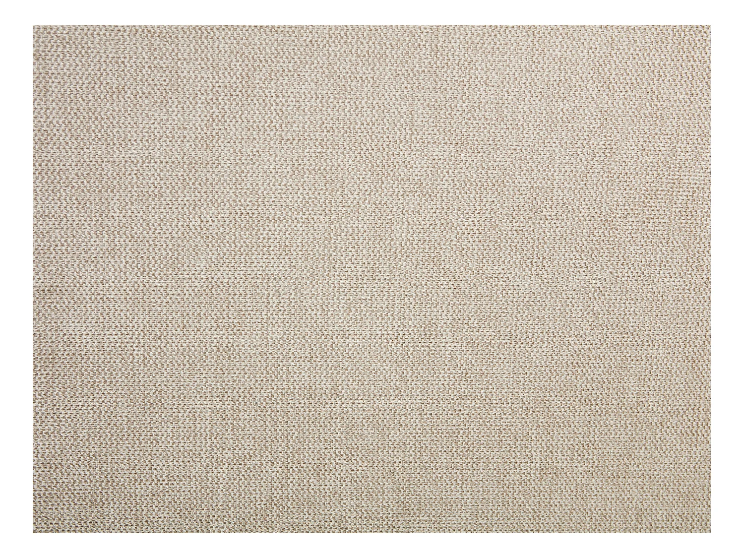 Lit 140 x 190 cm - Tissu - Beige + Matelas - CORNELIUS II