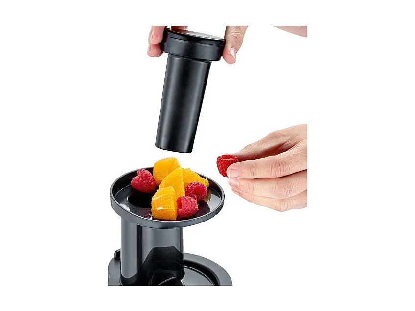 Slow Juicer Séverin ES3571 150W Grau - Multifunktional für Säfte, Sorbets, Marmeladen