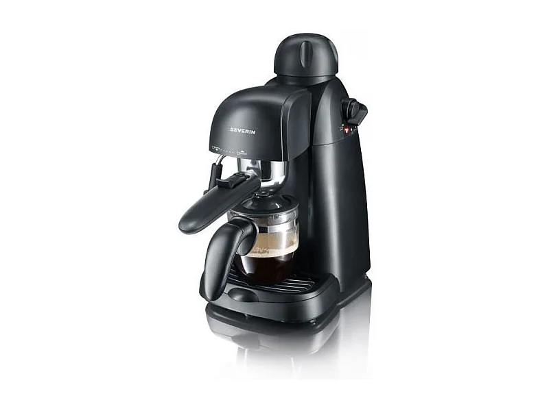 Klassische Espressomaschine – Schwarz