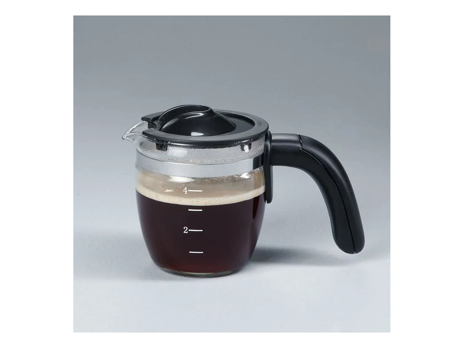 Klassische Espressomaschine – Schwarz