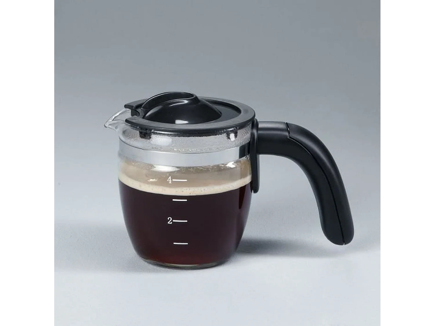 Klassische Espressomaschine – Schwarz