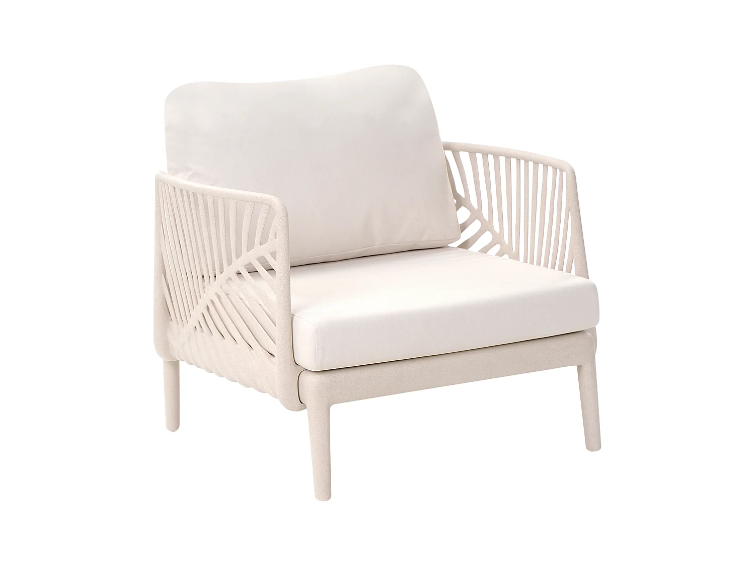 Fauteuil de jardin SATURNIA Beige clair