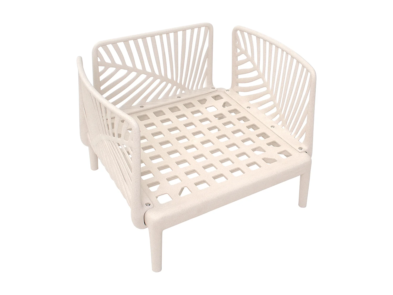 Fauteuil de jardin SATURNIA Beige clair