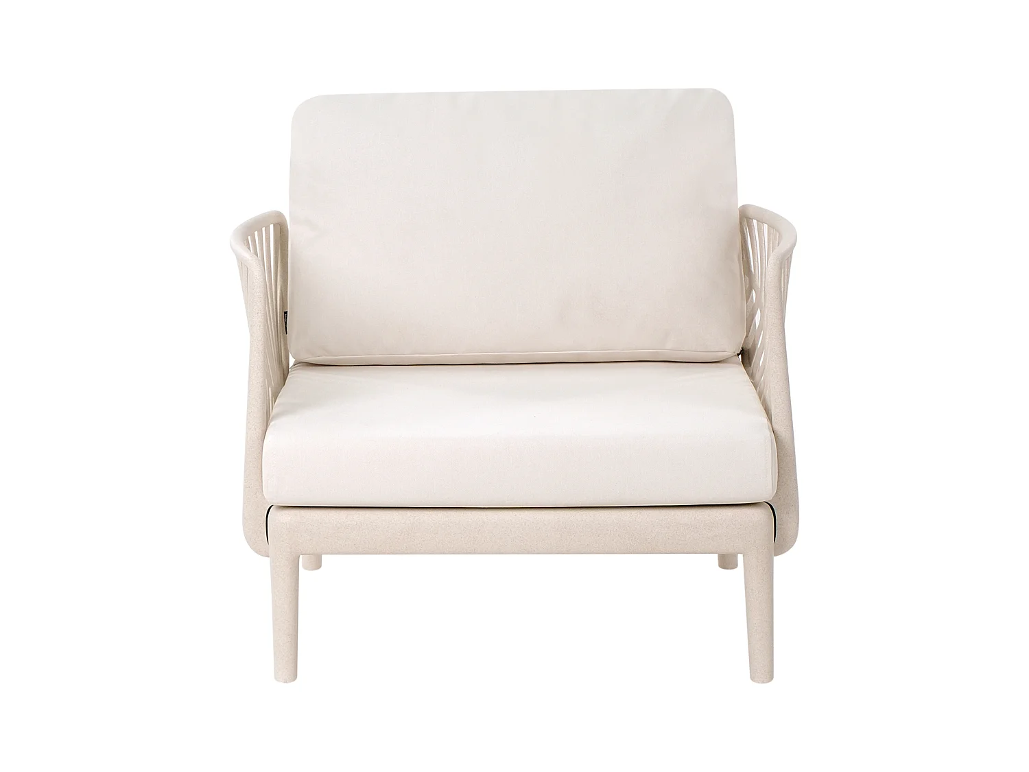 Fauteuil de jardin SATURNIA Beige clair