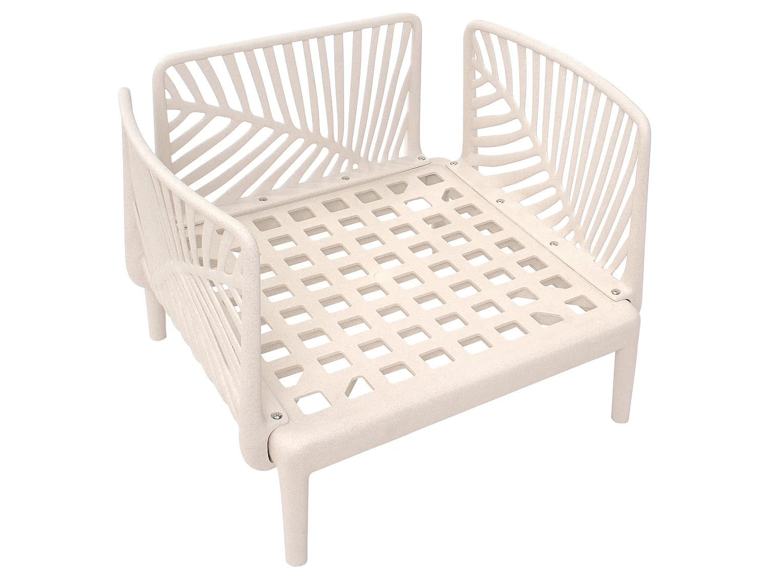 Fauteuil de jardin SATURNIA Beige clair