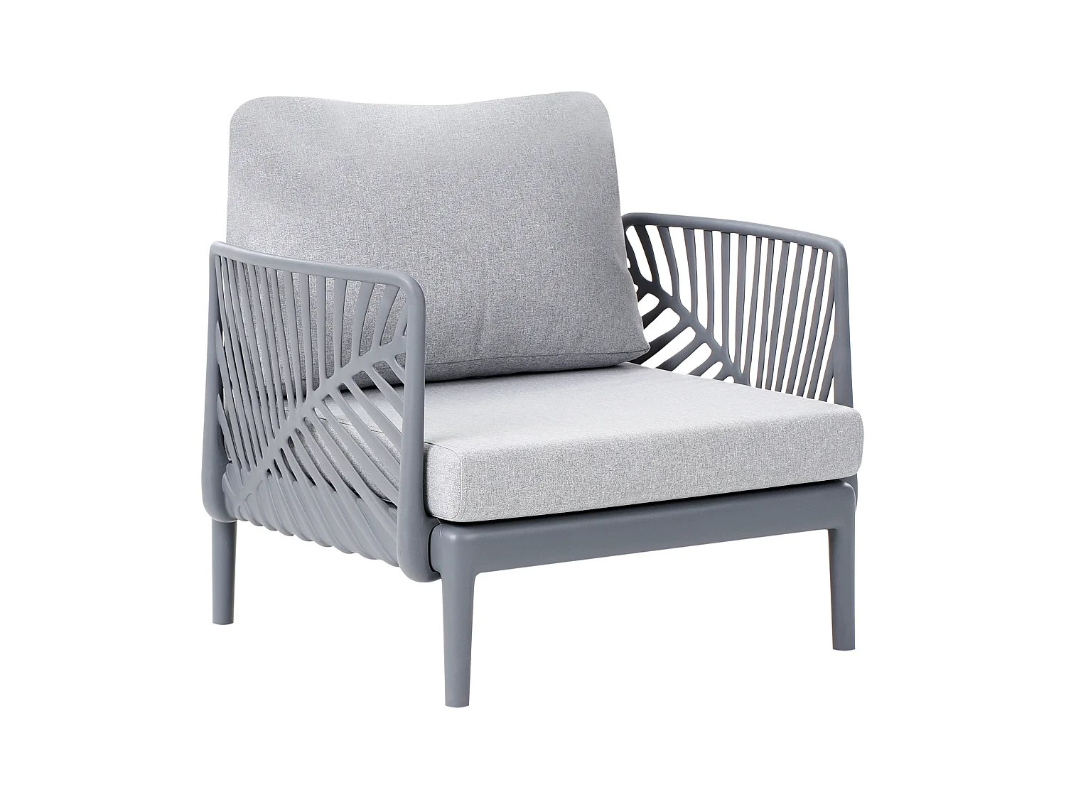 Fauteuil de jardin SATURNIA Gris