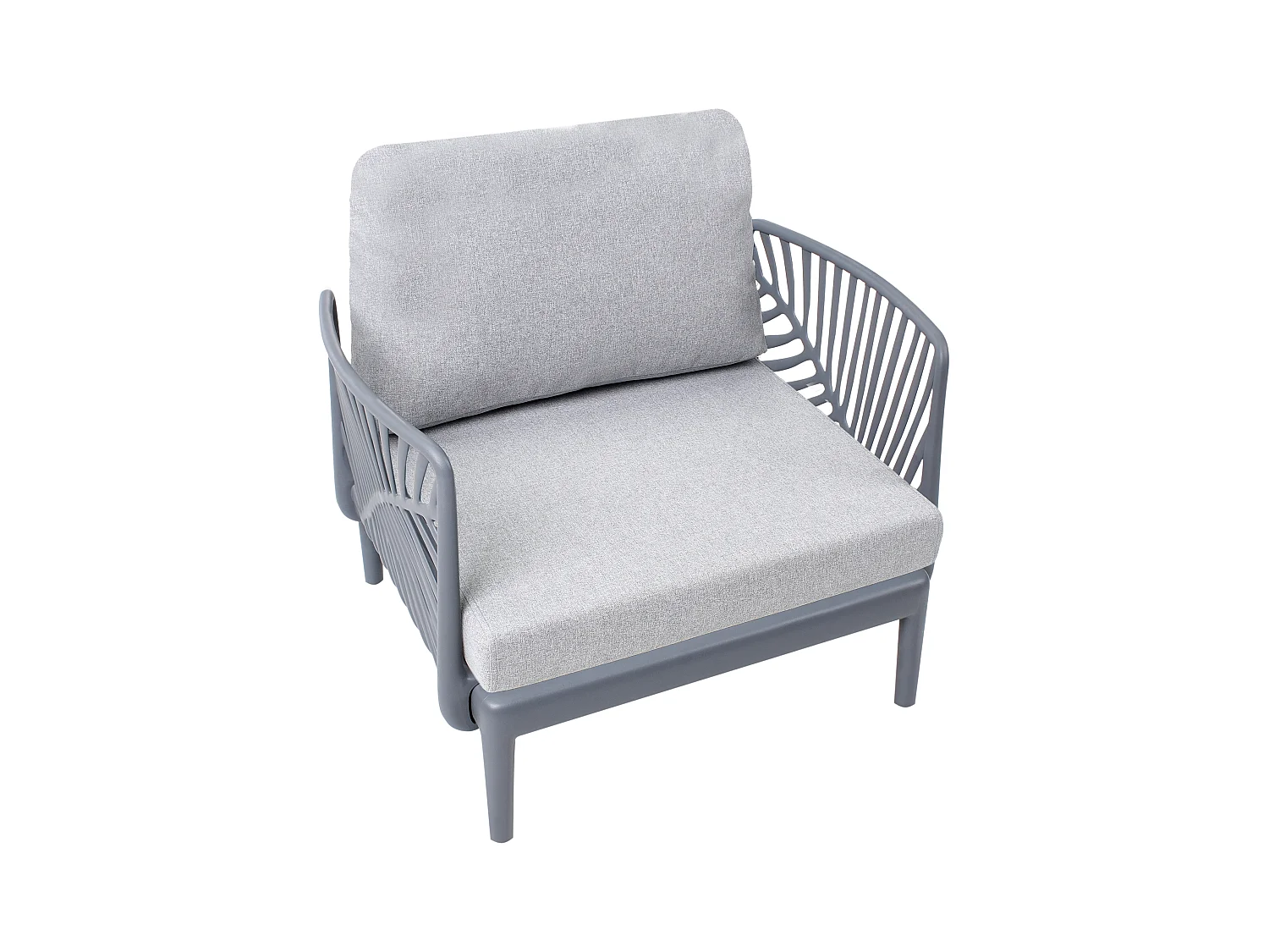 Fauteuil de jardin SATURNIA Gris