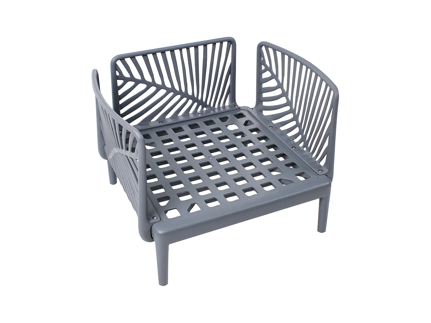 Fauteuil de jardin SATURNIA Gris