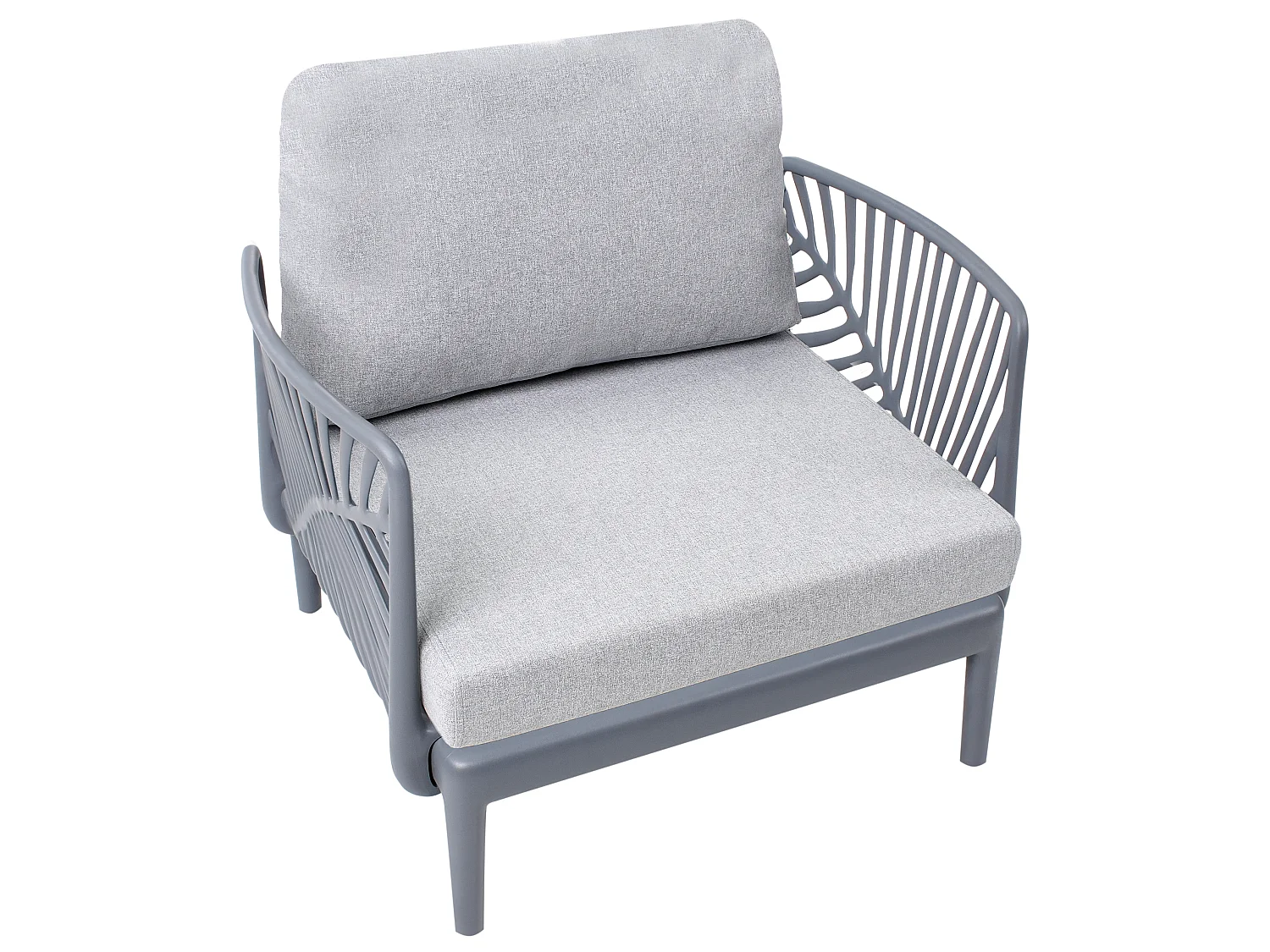 Garden Armchair SATURNIA Grey