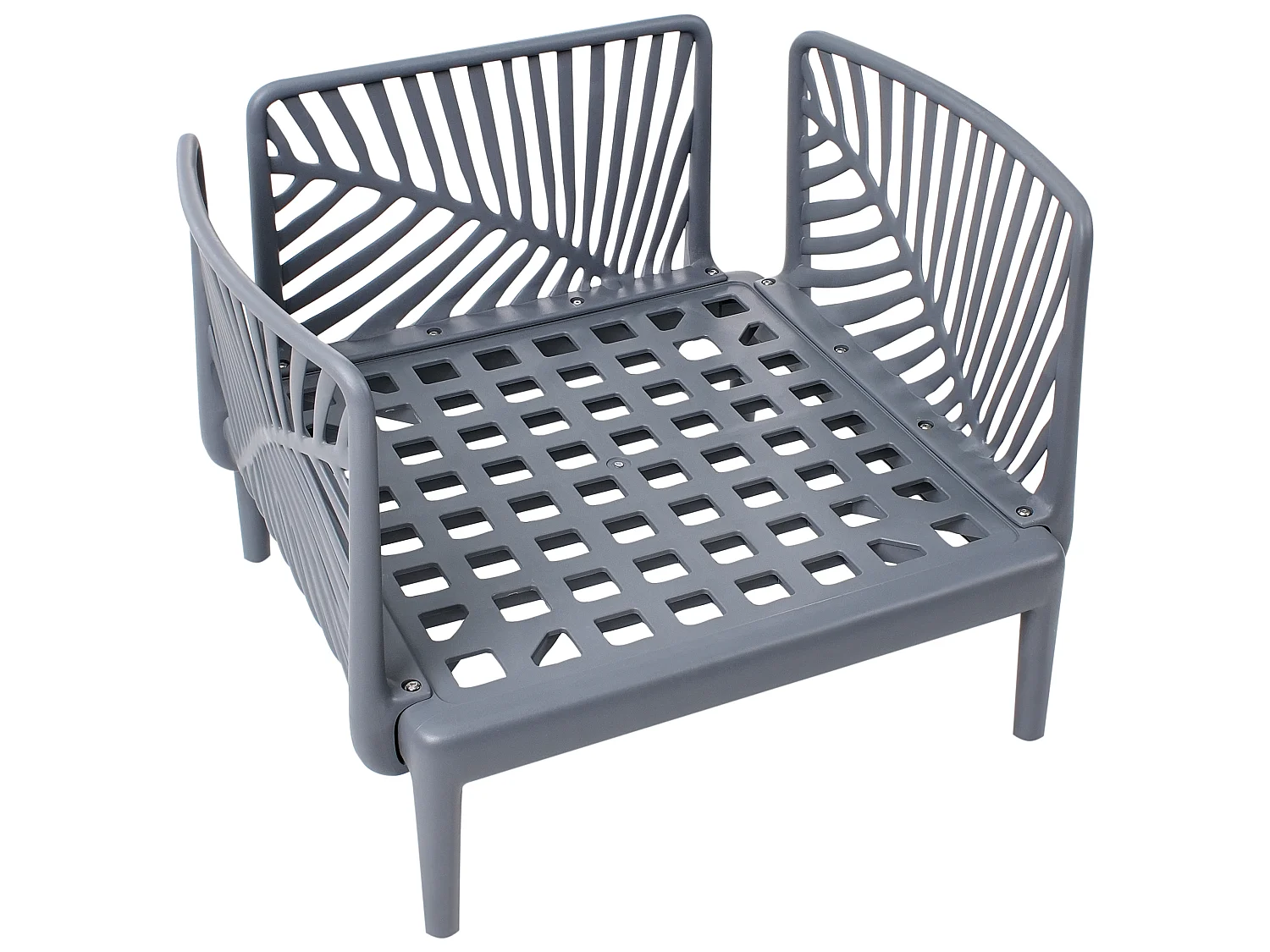 Garden Armchair SATURNIA Grey