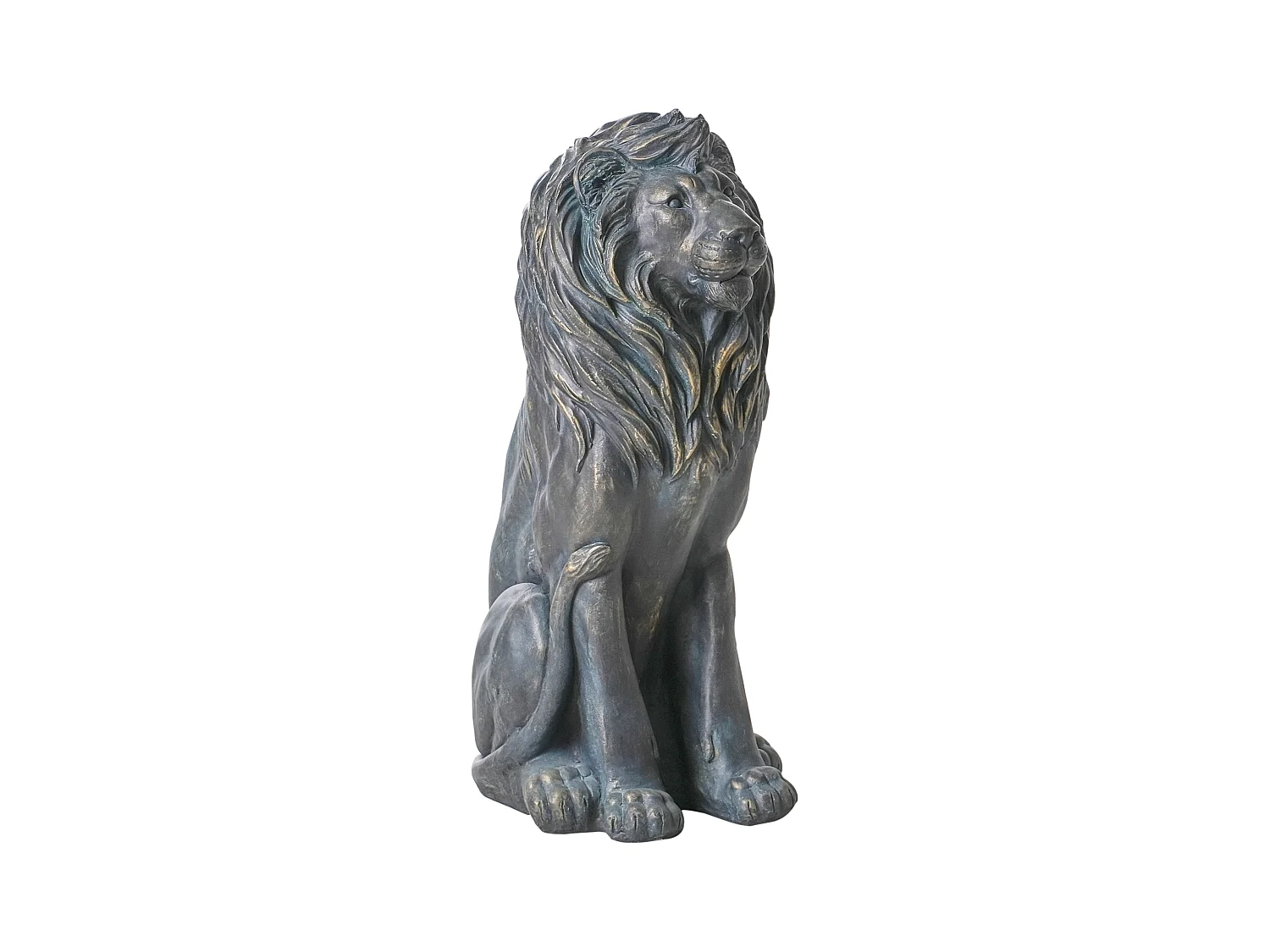 Statue de jardin DAKAR Lion Marron