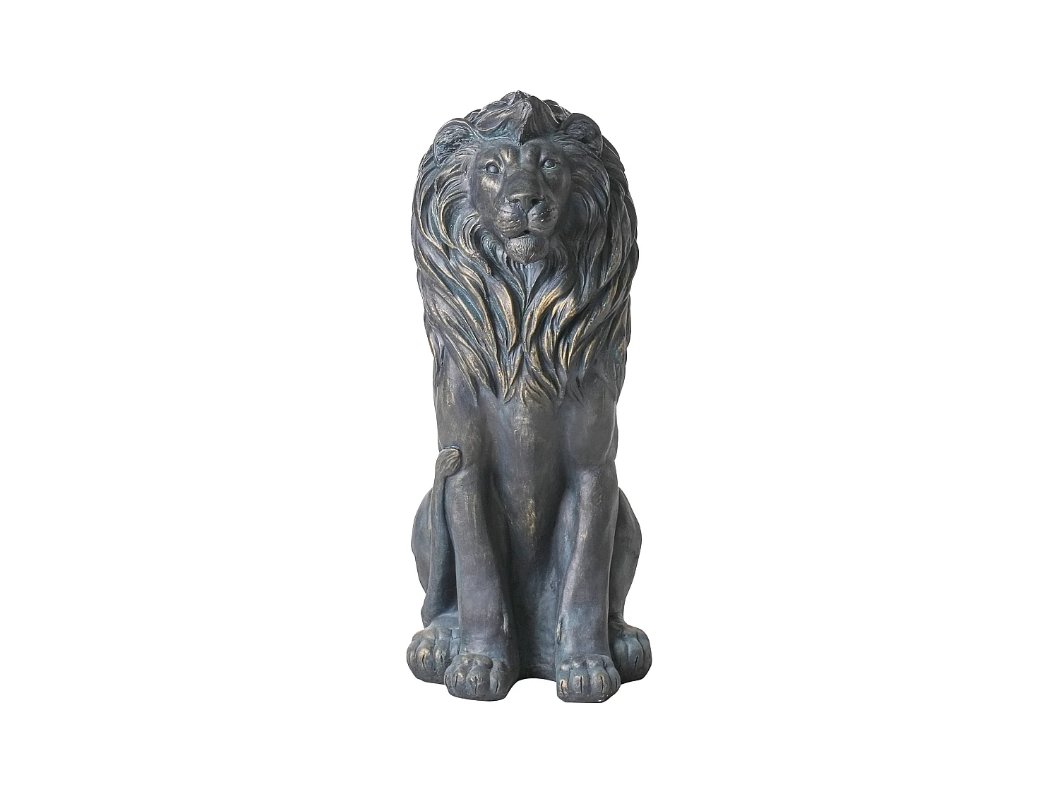 Statue de jardin DAKAR Lion Marron