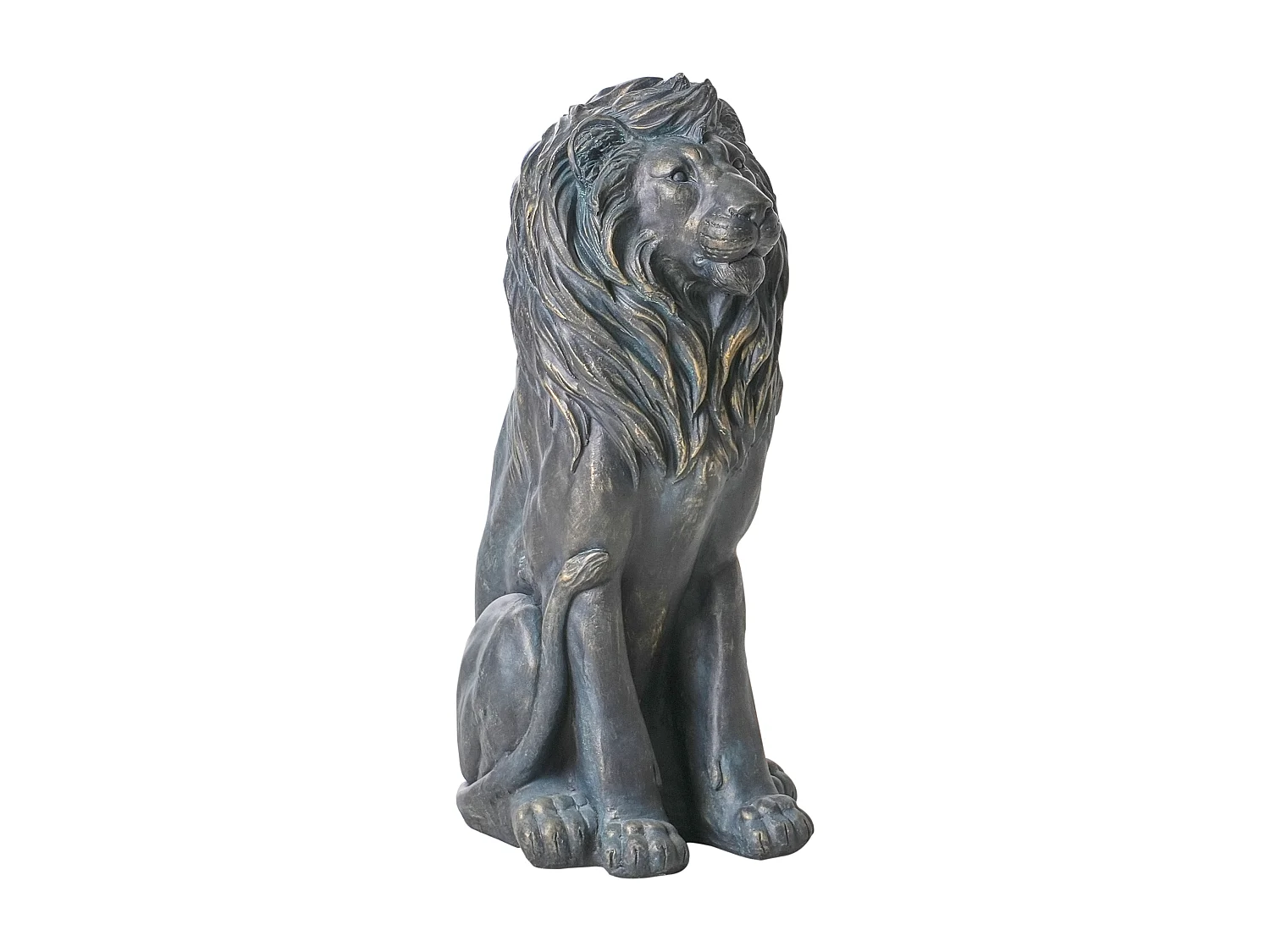 Statue de jardin DAKAR Lion Marron