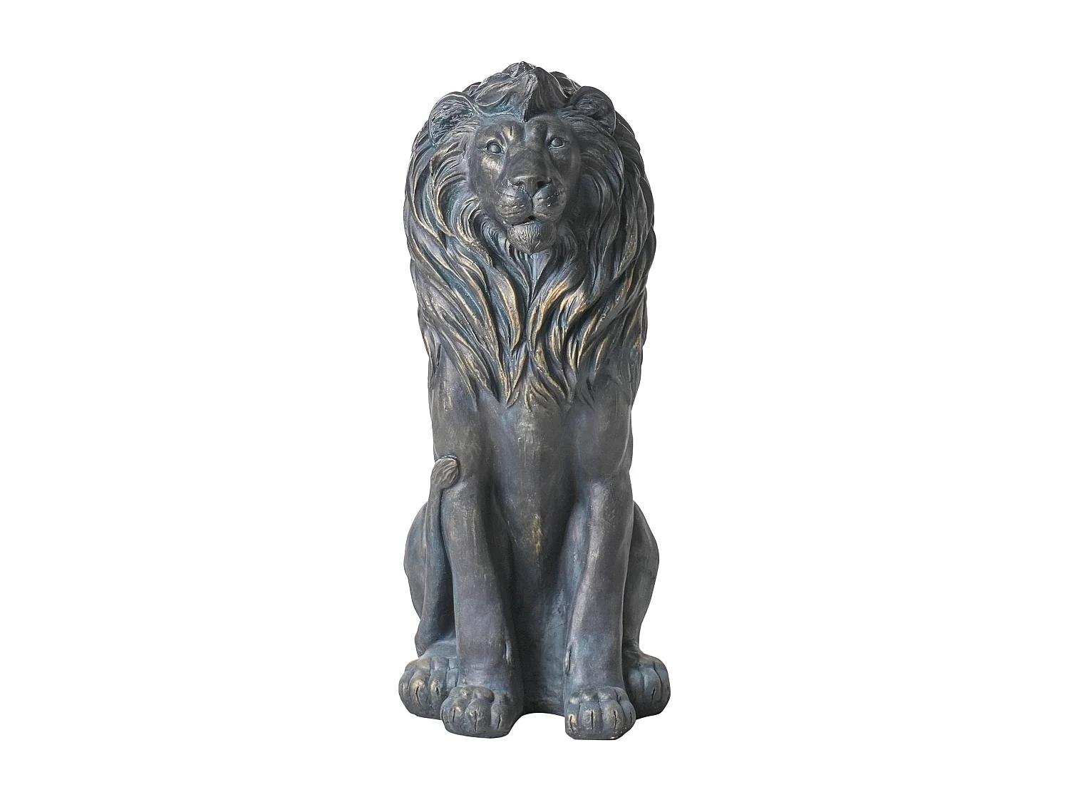 Statue de jardin DAKAR Lion Marron