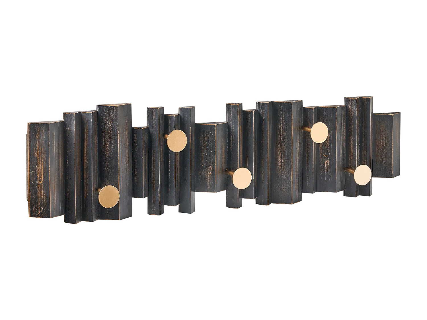 Porte-manteau mural ZILLAH Noir