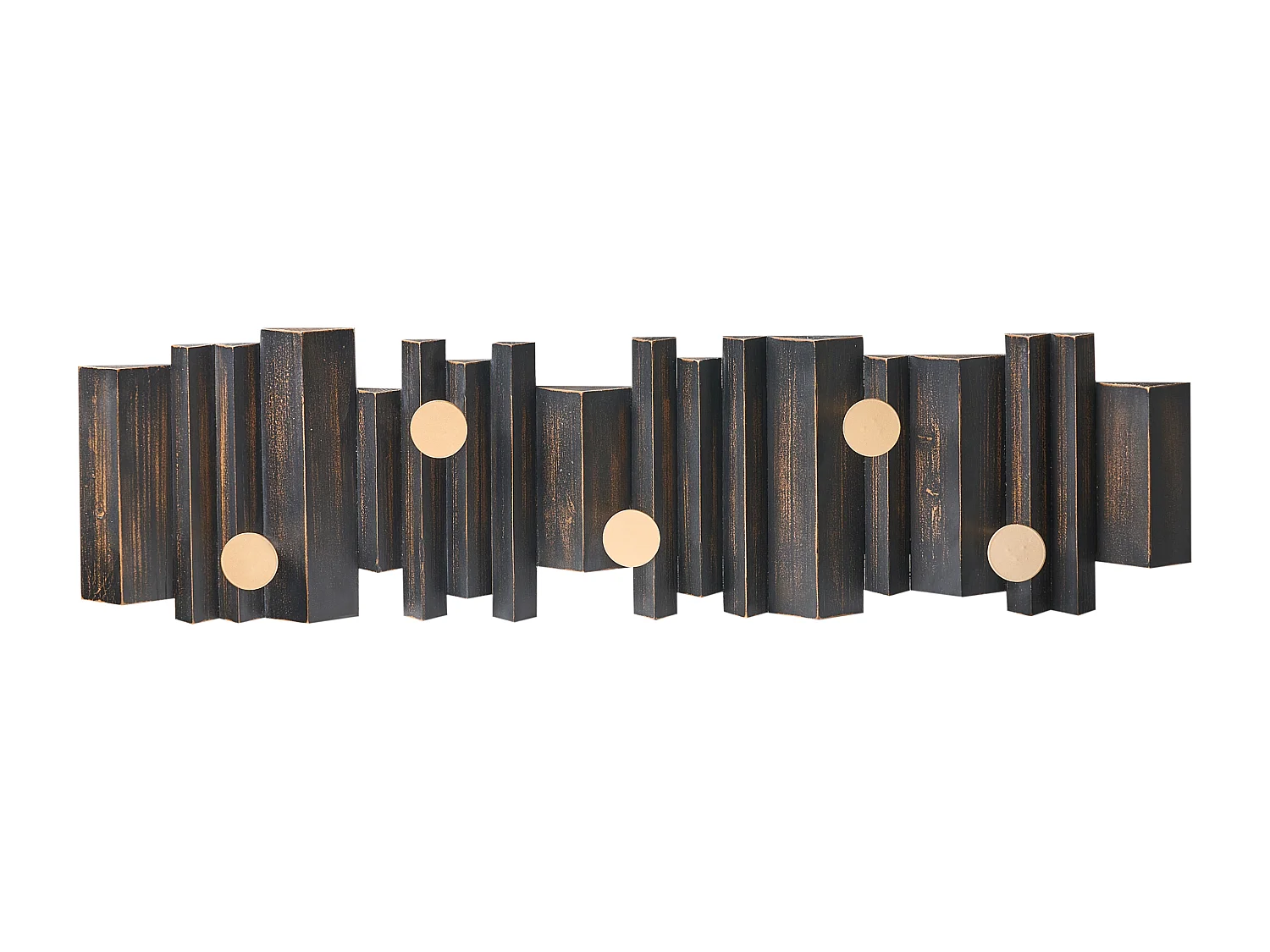 Porte-manteau mural ZILLAH Noir