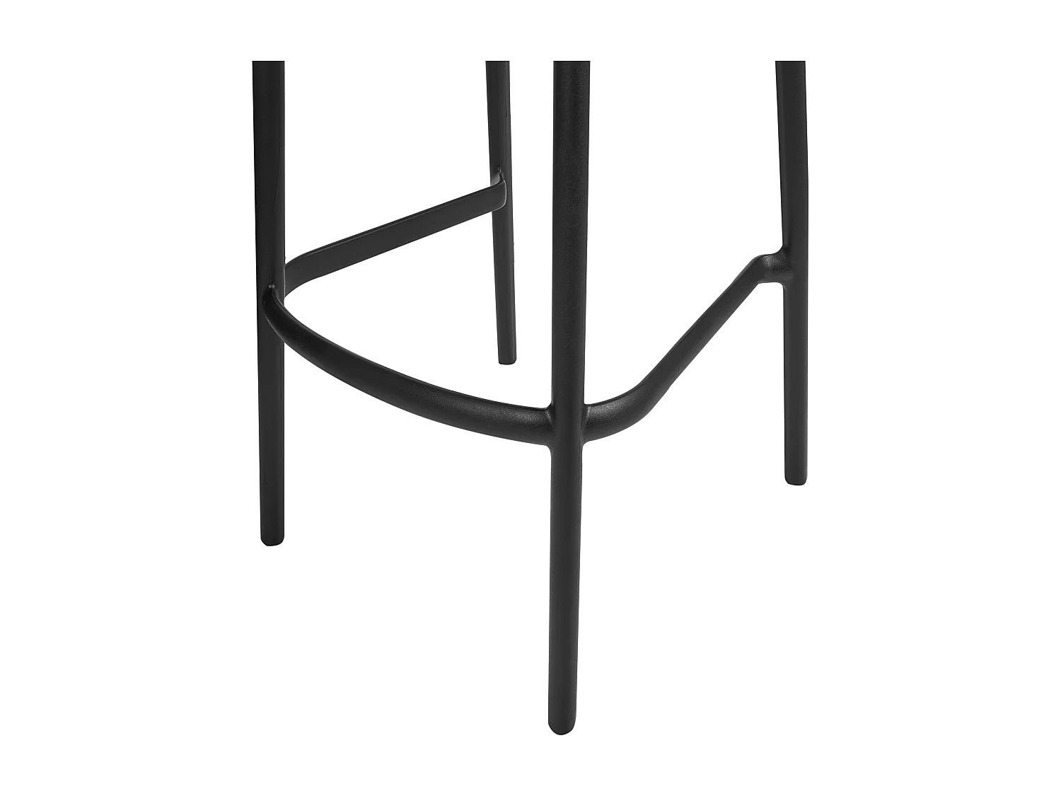 Lot de 2 chaises de bar de jardin CELLENO Noir