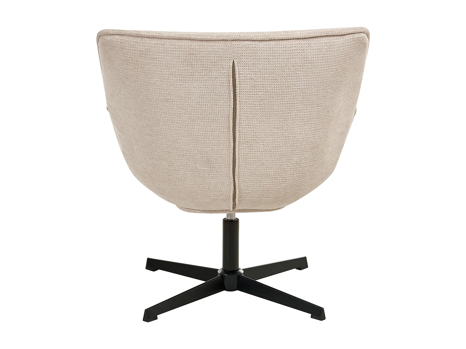 Fauteuil pivotant AUMA Tissu Beige