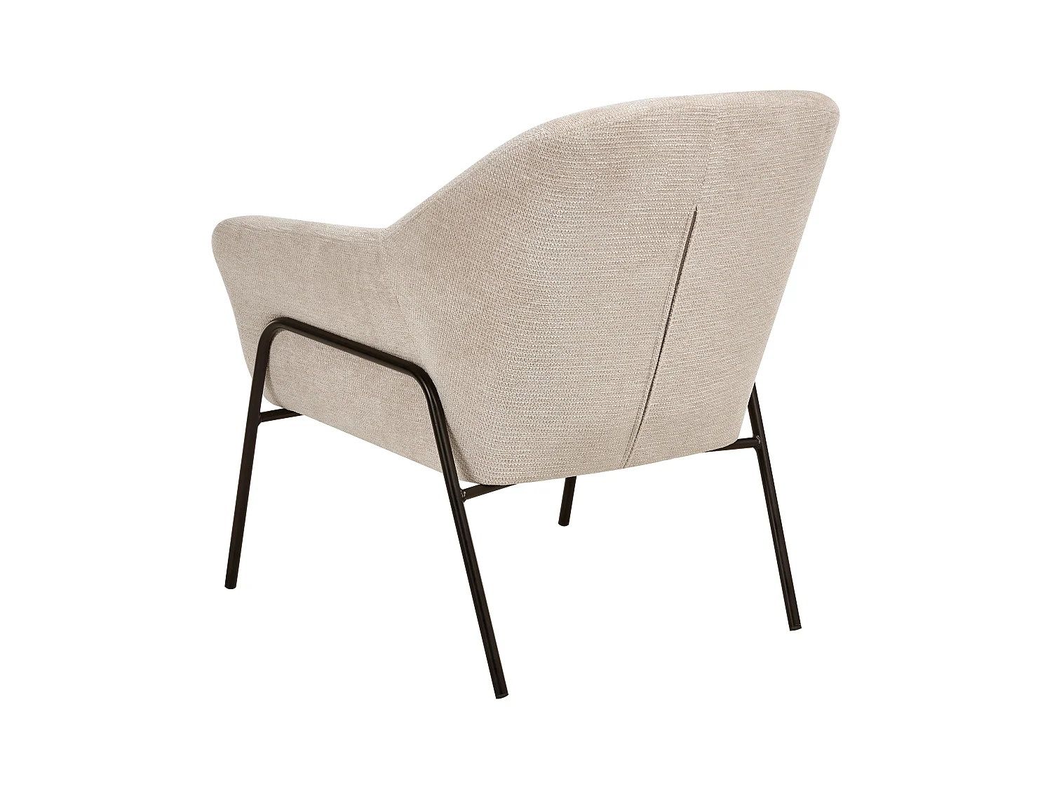 Fauteuil VEDDIGE Tissu Beige