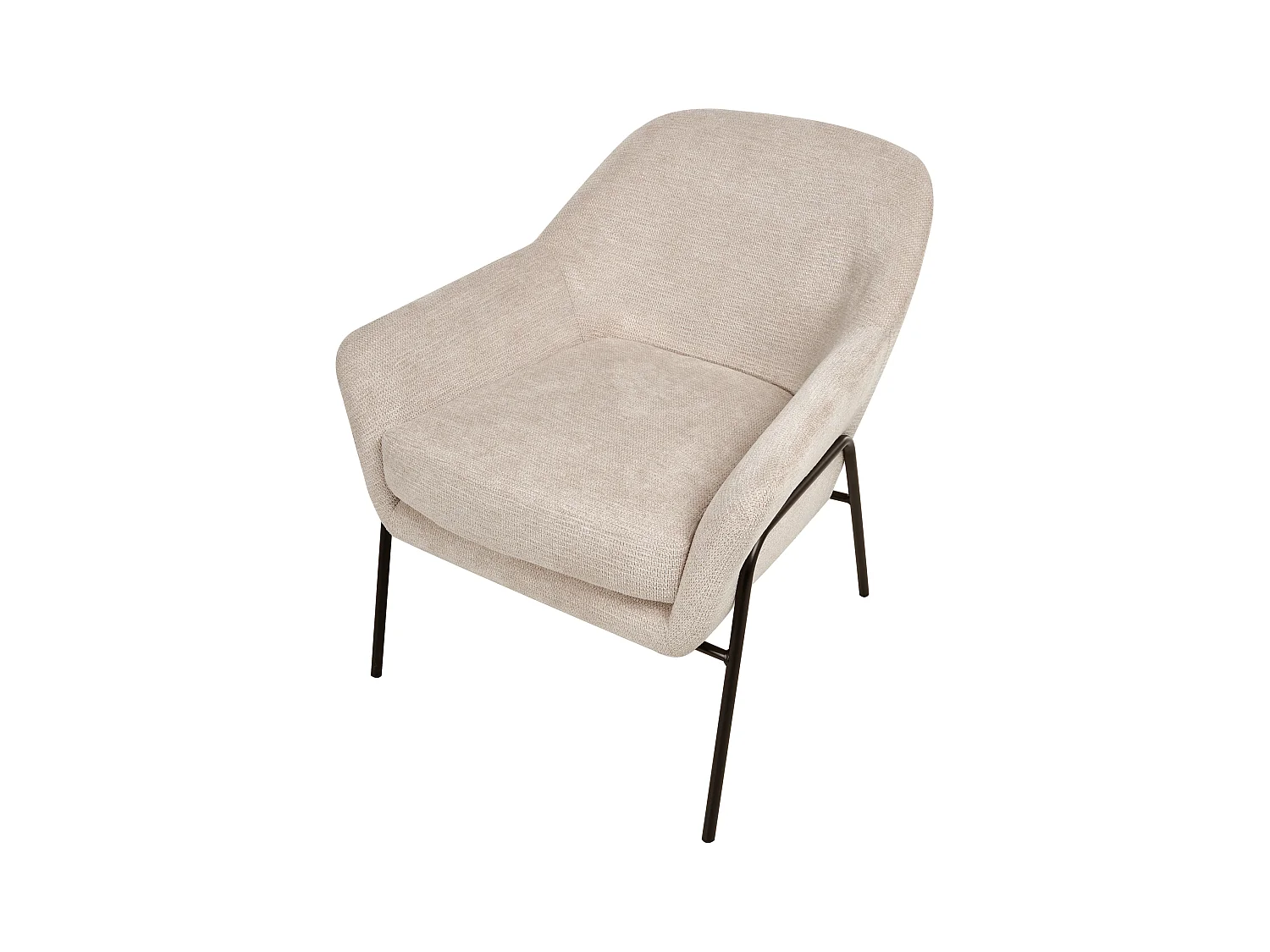 Fauteuil VEDDIGE Tissu Beige