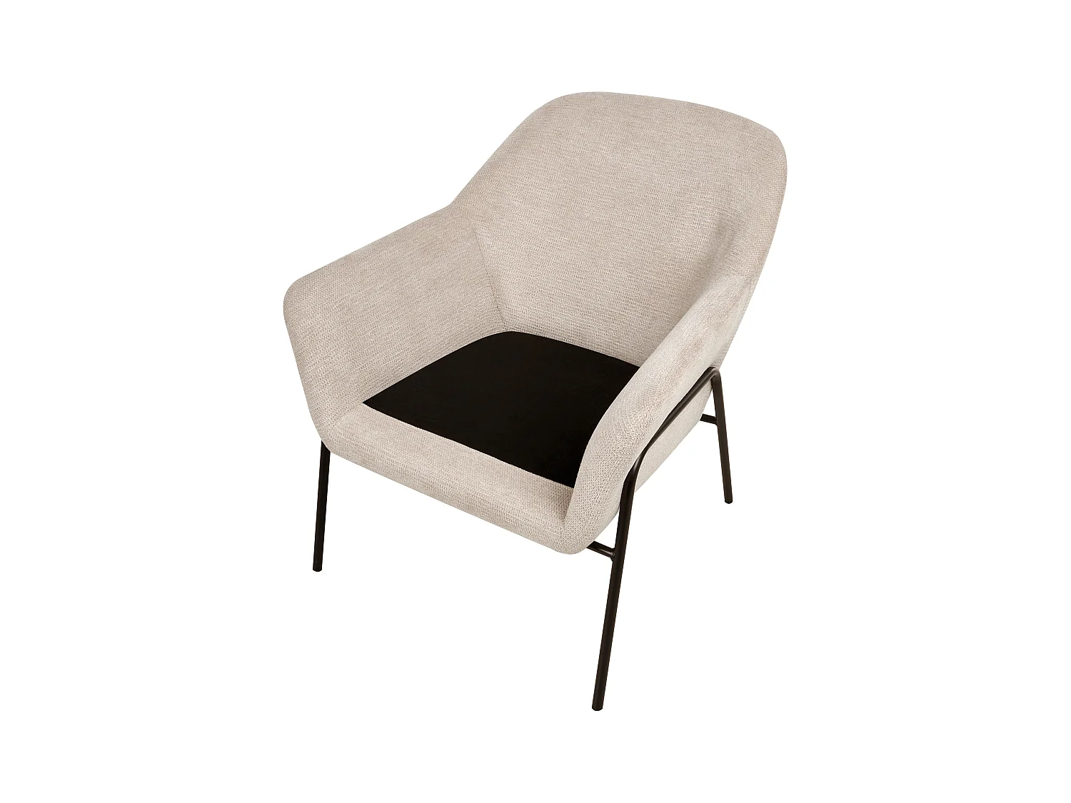 Fauteuil VEDDIGE Tissu Beige