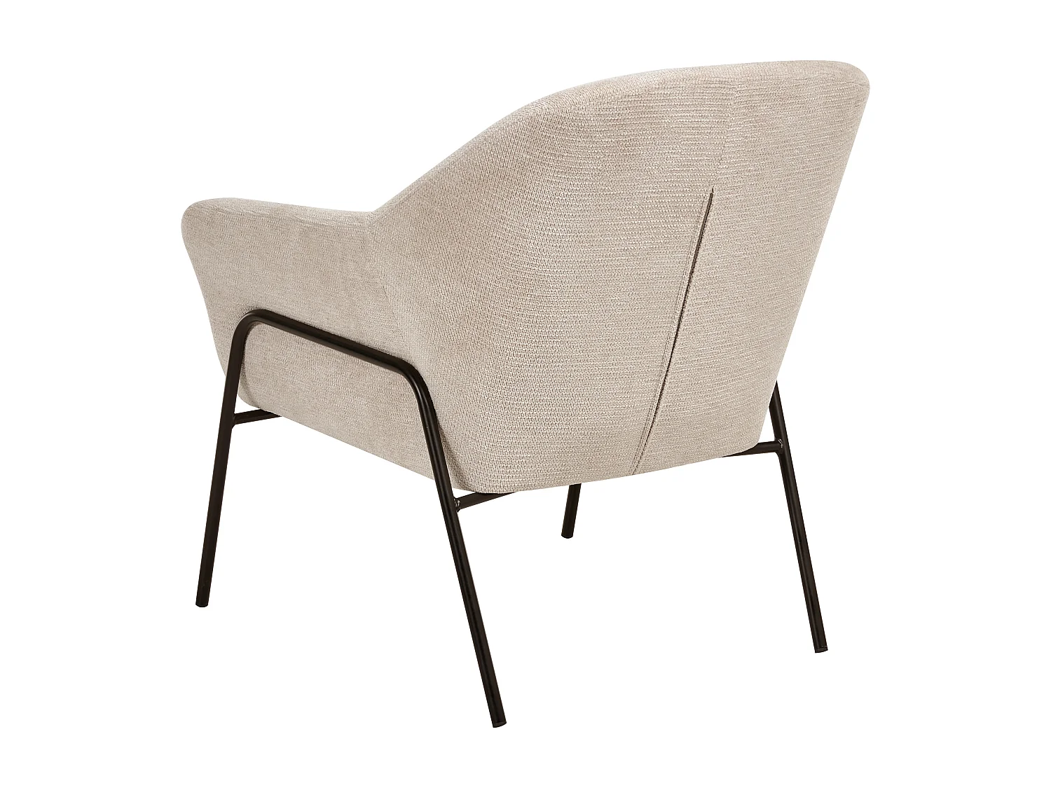 Fauteuil VEDDIGE Tissu Beige