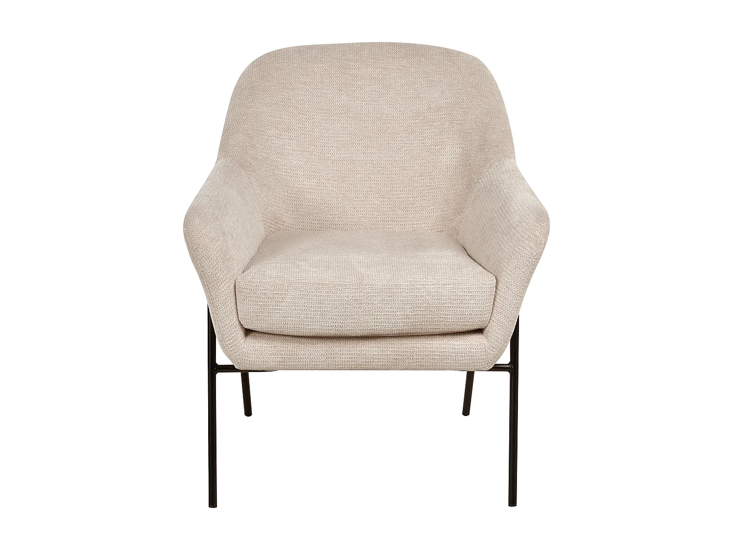 Fauteuil VEDDIGE Tissu Beige