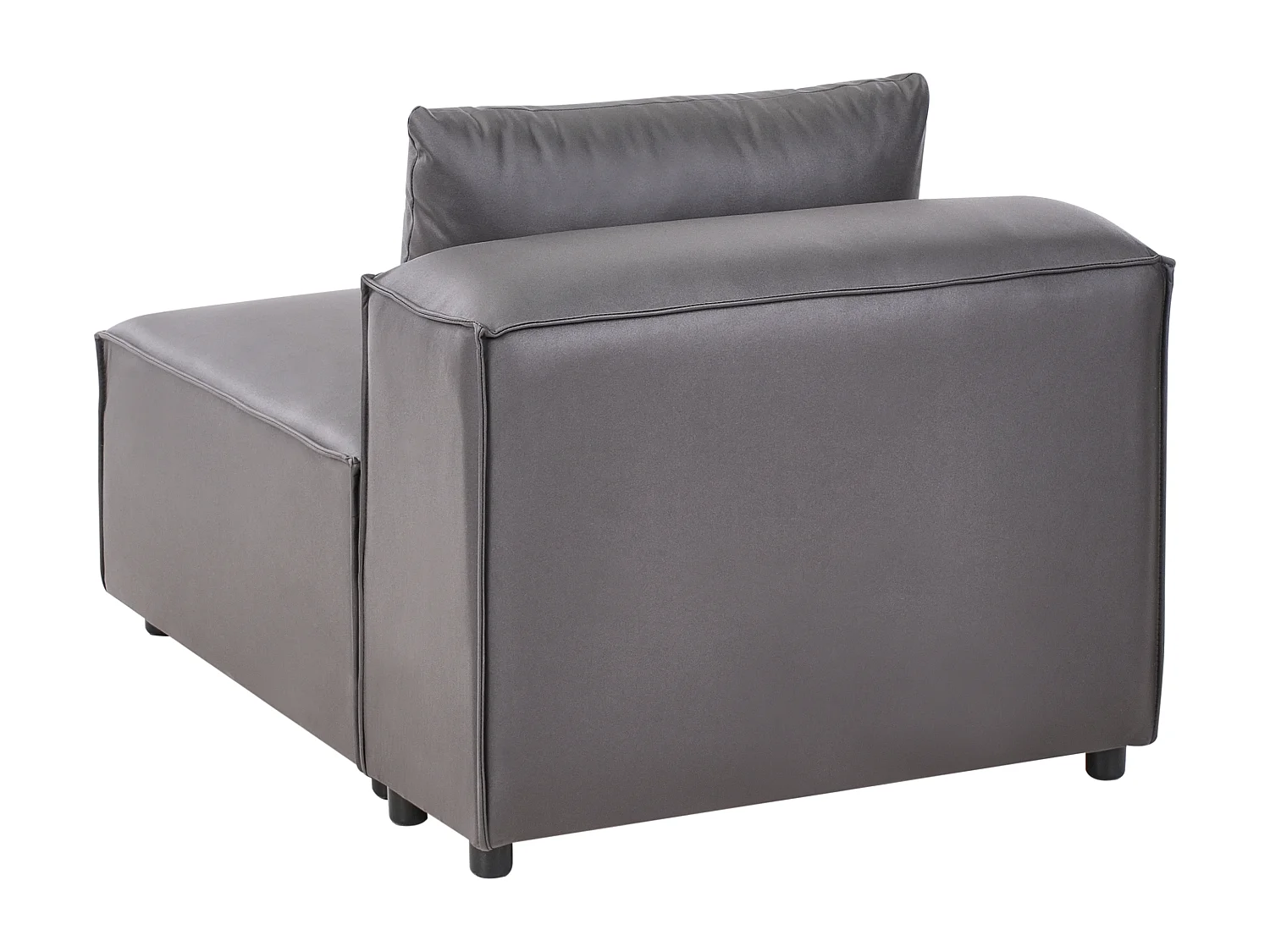 Module fauteuil BRANDE Cuir PU Noir