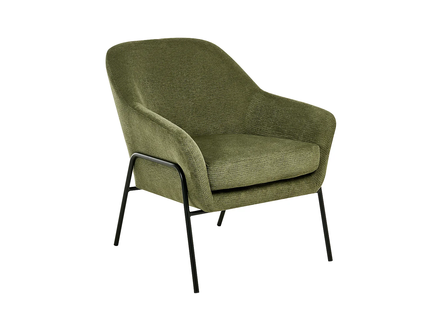 Fauteuil VEDDIGE Tissu Vert