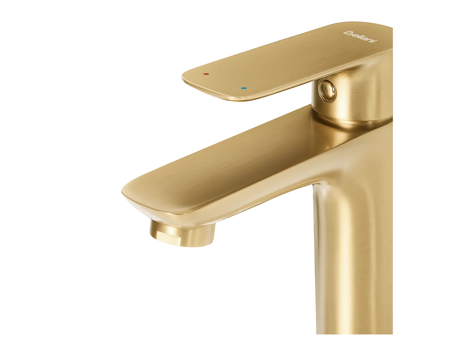 Robinet mitigeur de lavabo CHIMBOTE Laiton Doré