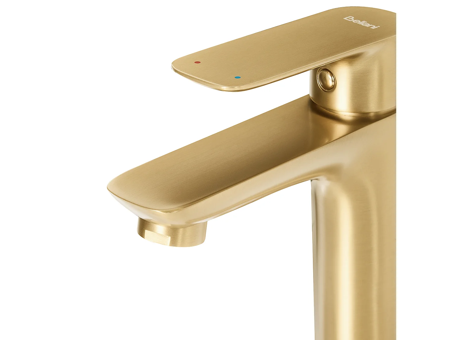 Robinet mitigeur de lavabo CHIMBOTE Laiton Doré