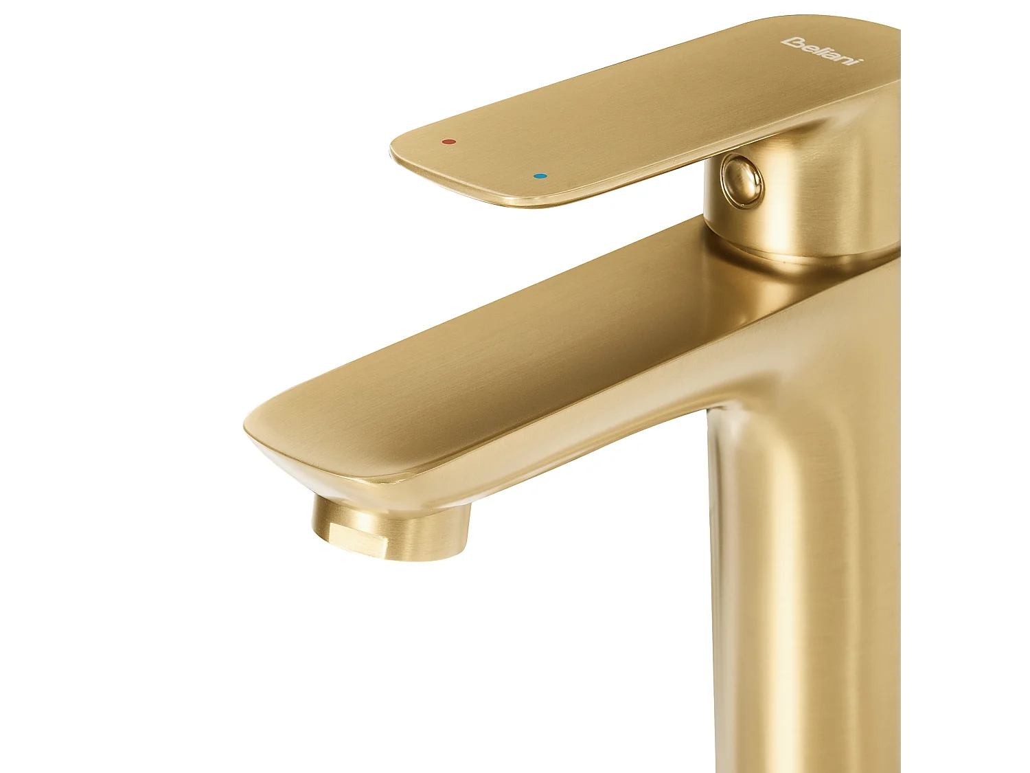 Robinet mitigeur de lavabo CHIMBOTE Laiton Doré