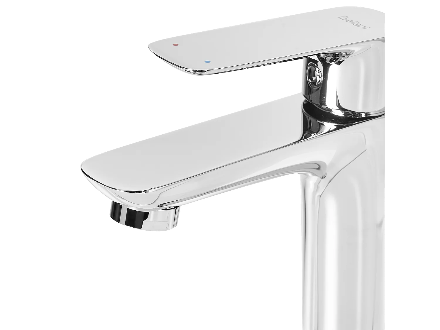 Robinet mitigeur de lavabo CHIMBOTE Laiton Argenté